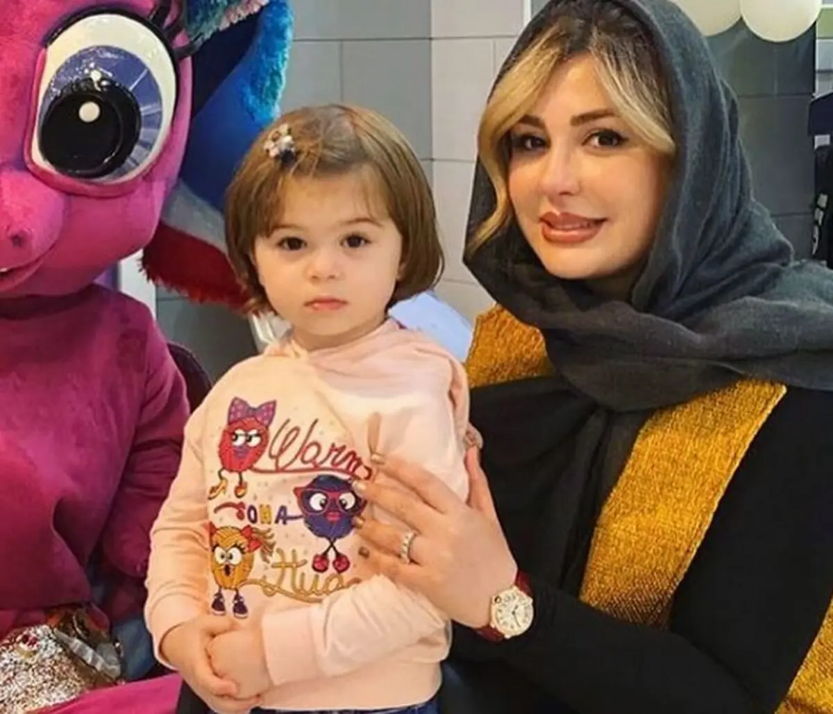 ذوق نیوشا ضیغمی از هدیه تولدش سوژه شد! +فیلم