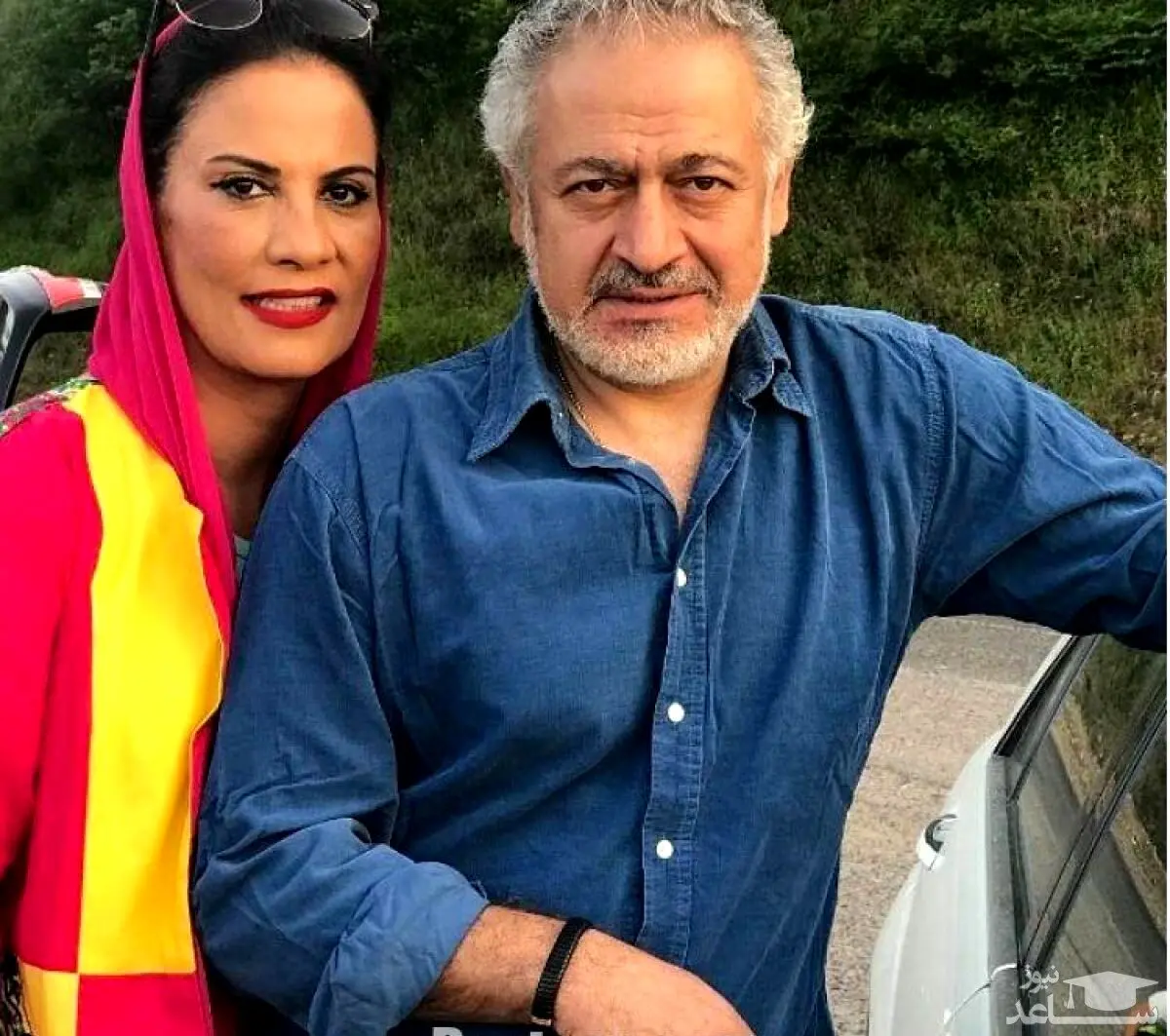 مجید مشیری از همسرش رونمایی کرد | همسر آقای بازیگر چند سال کوچک تر هست؟
