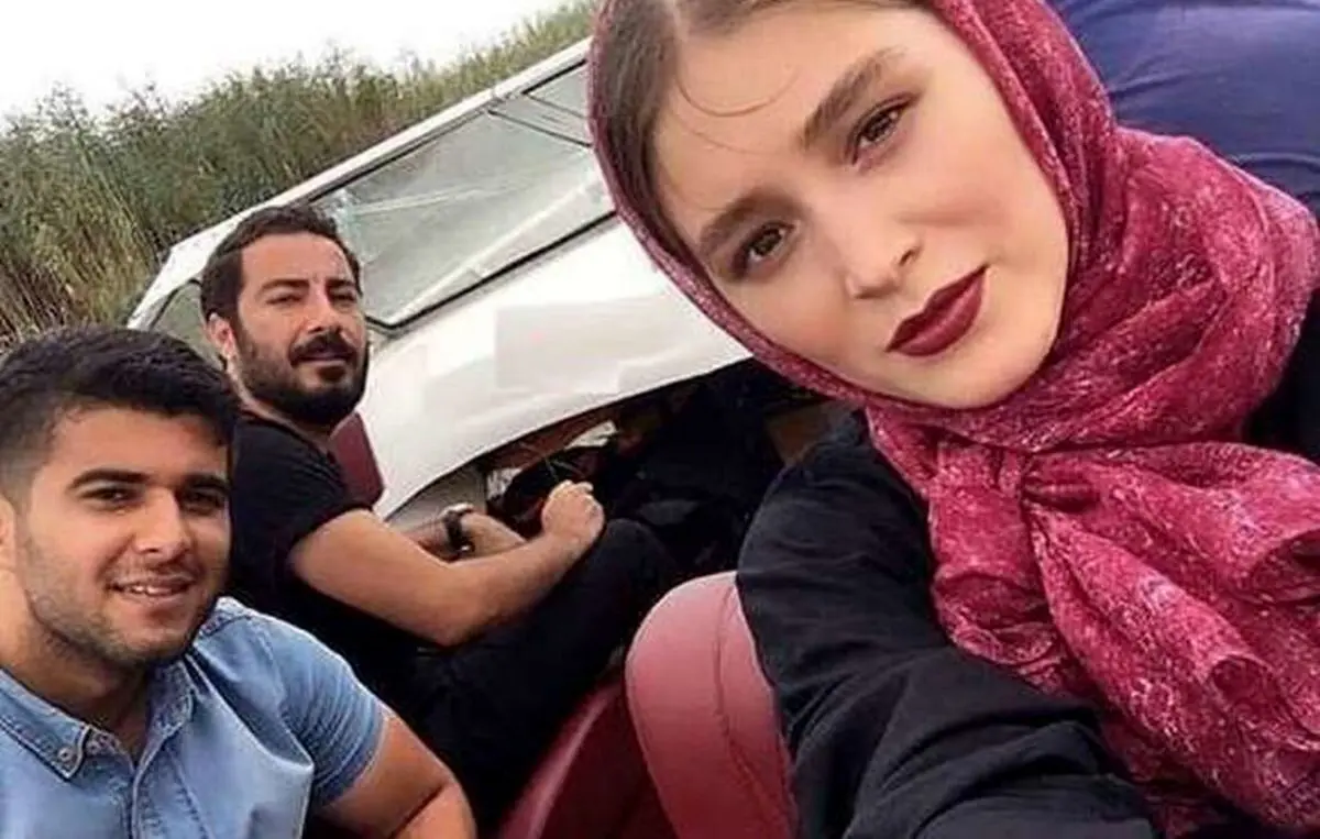 عکس دیده نشده از نوید محمدزاده و همسرش