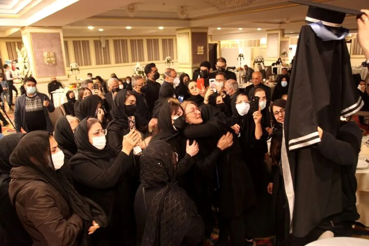 جشن فارغ‌التحصیلی آرمان عبدالعالی | مراسم هفتمین روز درگذشتش|فیلم
