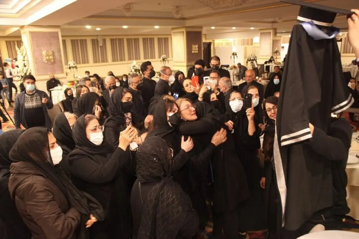 جشن فارغ‌التحصیلی آرمان عبدالعالی | مراسم هفتمین روز درگذشتش|فیلم
