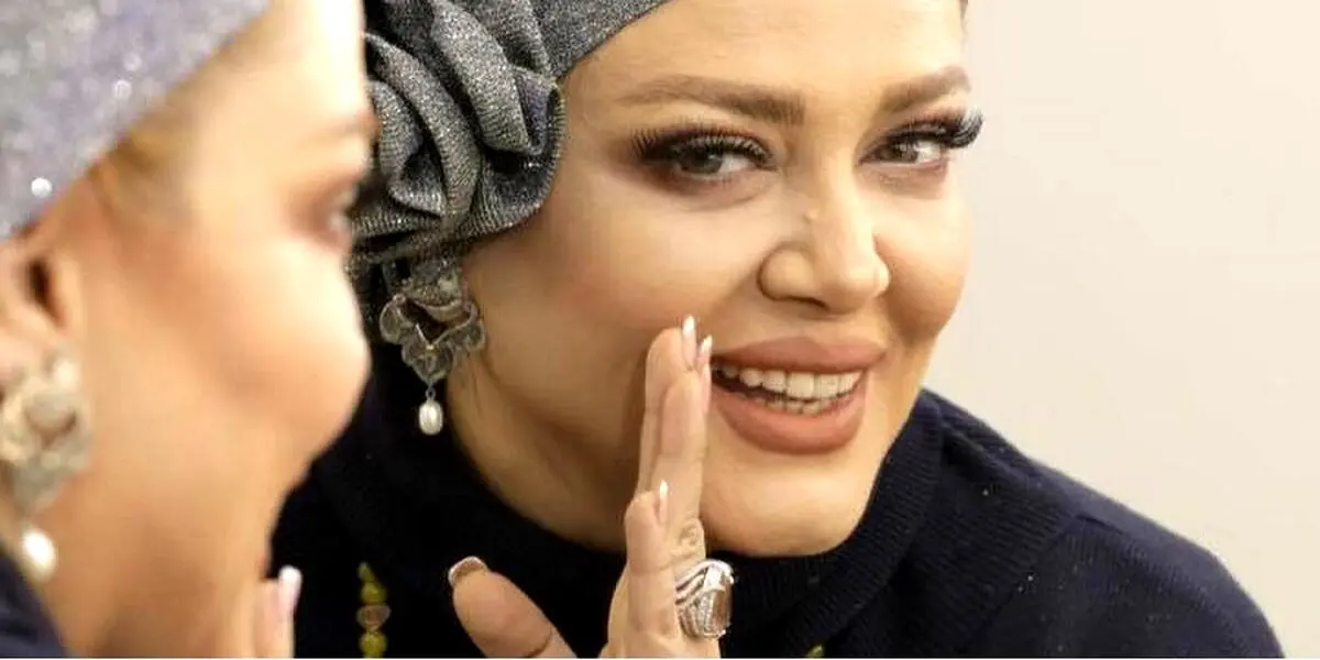 بهاره رهنما توبه کرد| پوشش جذاب بهاره رهنما با چادر گل گلی