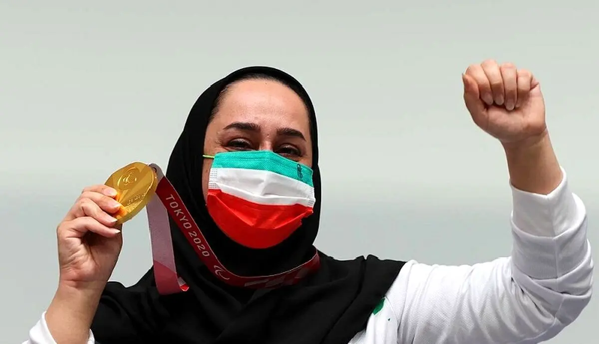 زن تیرانداز ایران طلایی شد / ساره جوانمردی را بشناسید