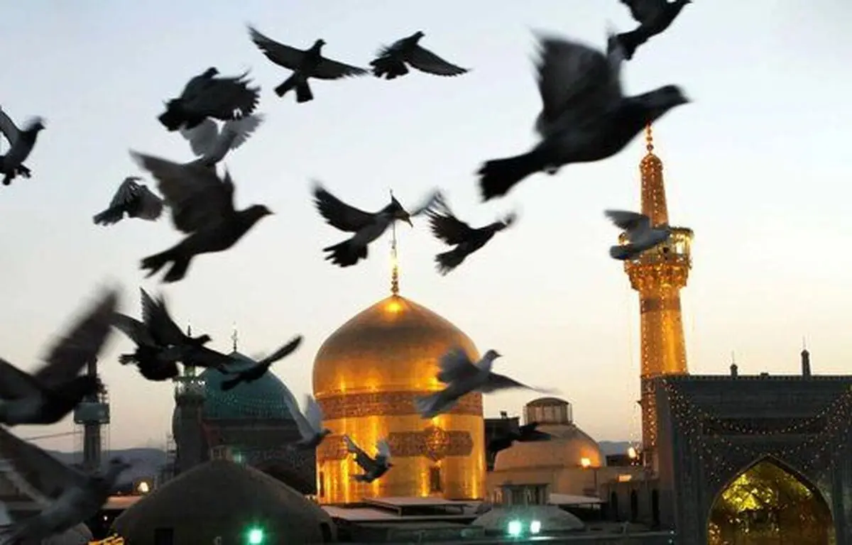 اولین عکس حرم امام رضا (ع)
